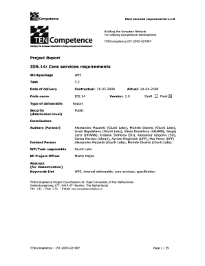 ID5 14 Core Services Requirements DSpace at Open Universiteit Dspace Learningnetworks  Form