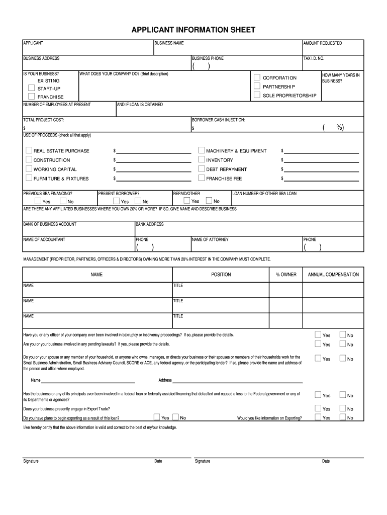 Get and Sign Sba Loan Application  Pacific Commerce Bank  Form