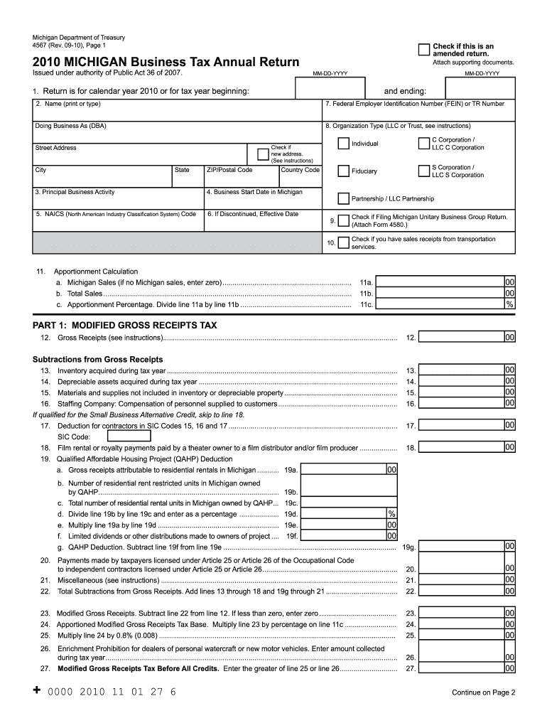  Mi Tax Form 2019