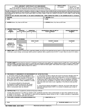 Dd Form 2400