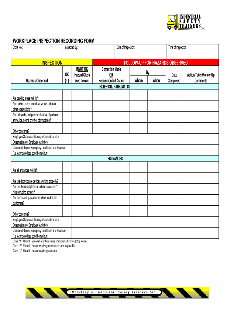 Get and Sign Workplace Monthly Housekeeping Forms