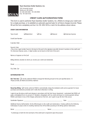 Gutter Invoice  Form