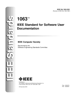 Ieee 1063  Form