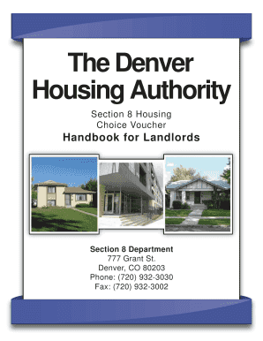 Denver Housing Authority Forms