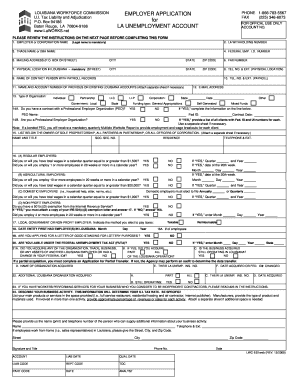 Get and Sign La Employer 2008-2022 Form