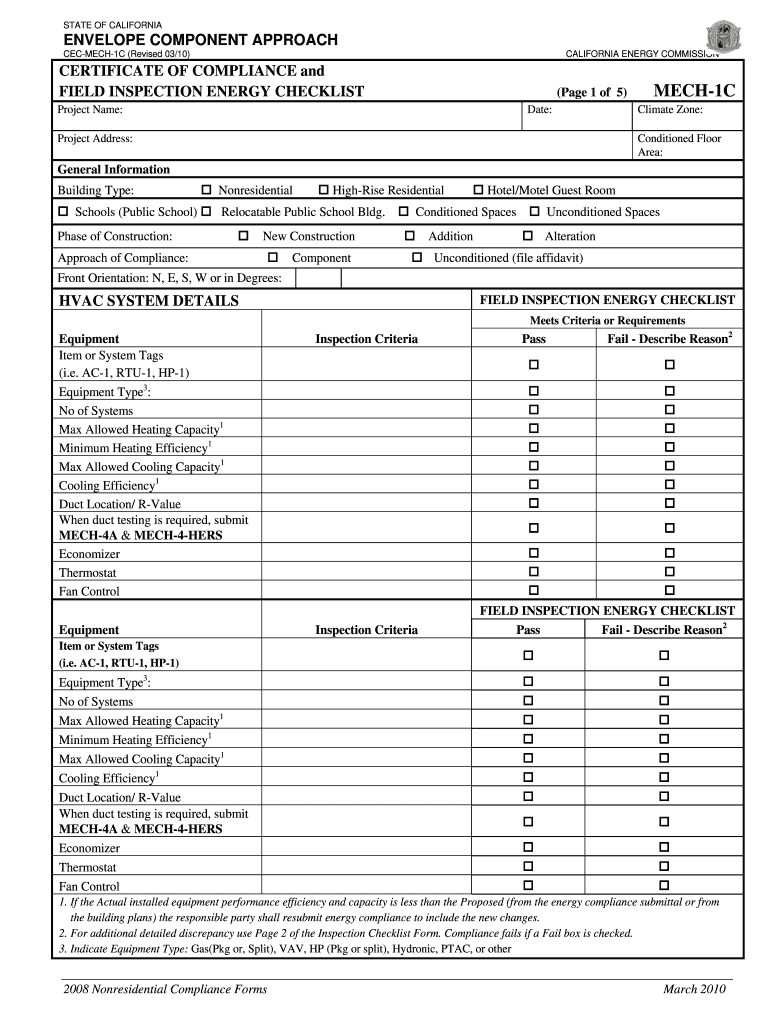  Mech Forms 2010-2024