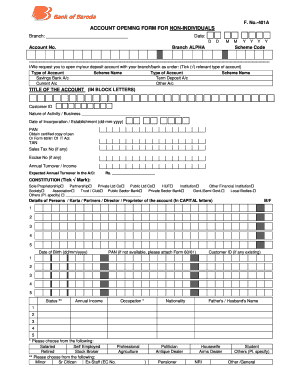  Bank of Baroda Kyc Form 2008