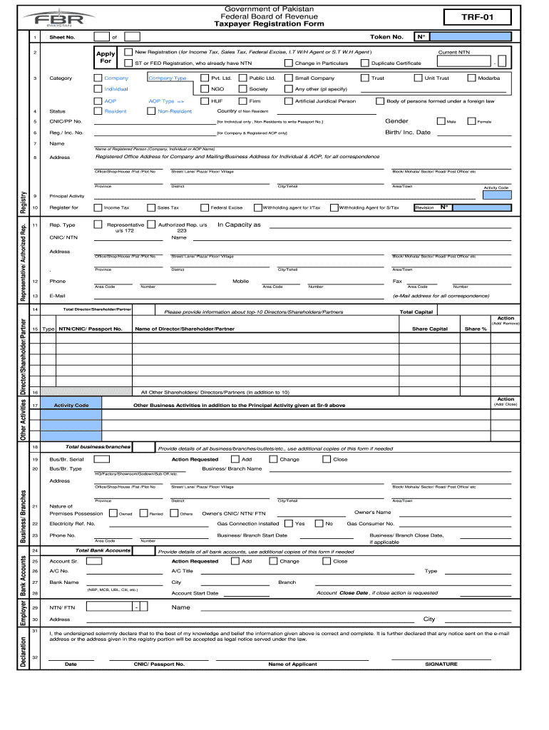 Trf 01  Form