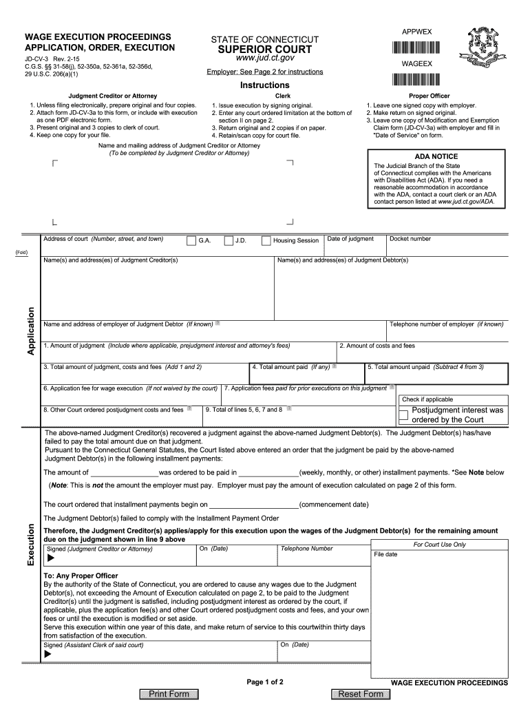 Jd Cv 3  Form