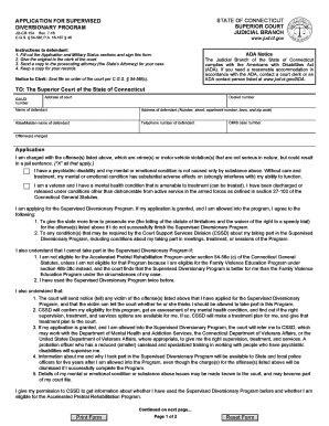  Ct Supervised Program 2016