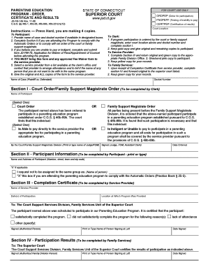  Ctparentingeducationprogram Form 2008