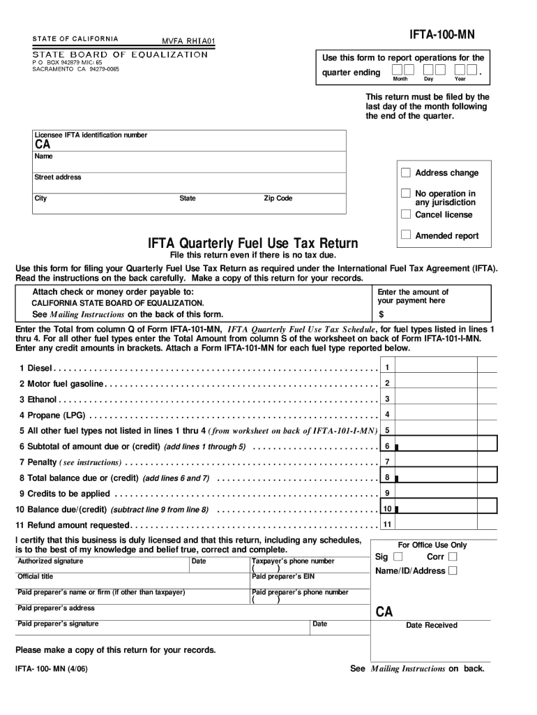  Ifta 100 Mn  Form 2006