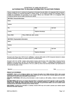 Dhs Form 590