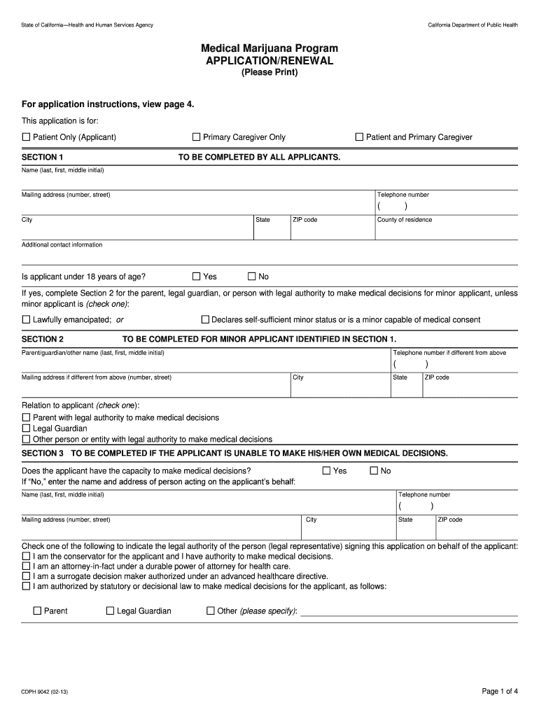 Please Print for Application Instructions, View Page 4  Form