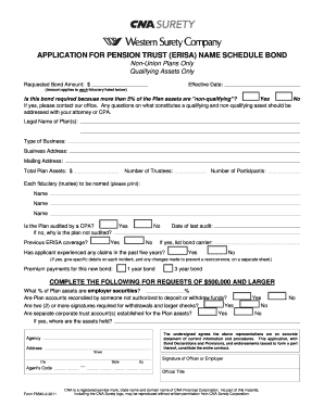  Surety Form 2011