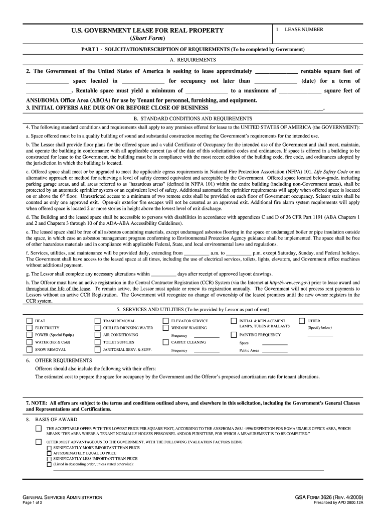  Form Lease Real 2009-2024