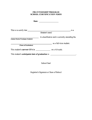 certification form fbi school internship sample program preview sign signnow template honors pdffiller