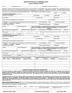 Heights Finance Login  Form