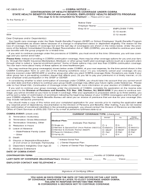 Nj State Cobra Form Hc