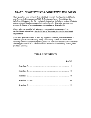 Fillable Ca Hcd Forms