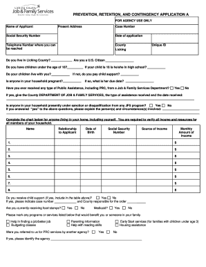 Licking County Prc  Form