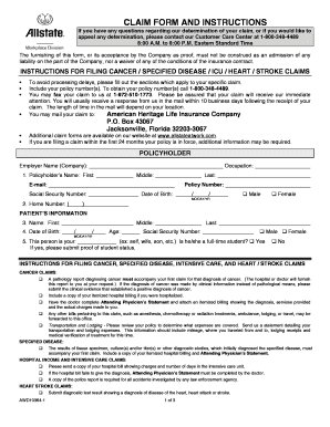 Allstate Wellness Claim Form