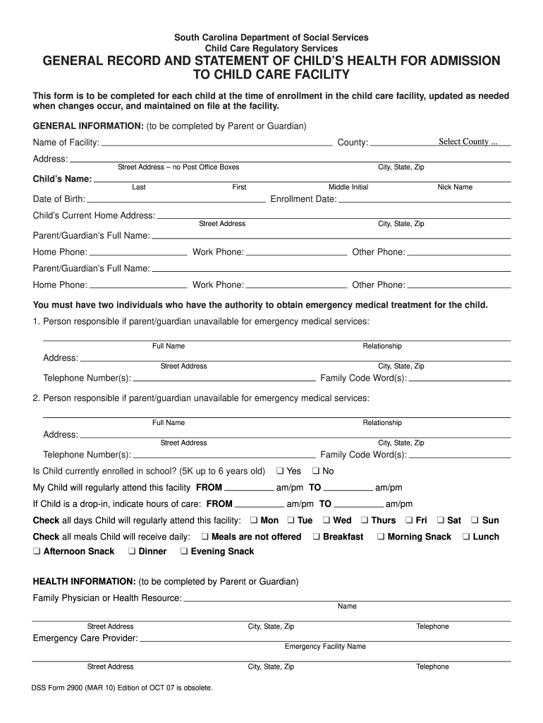 Get and Sign Dss Form 2900 Fillable 2010-2022
