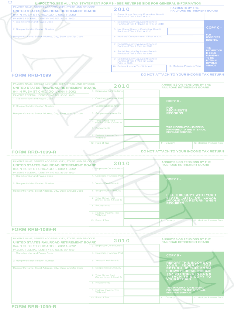 Form Rrb 1099 R Images