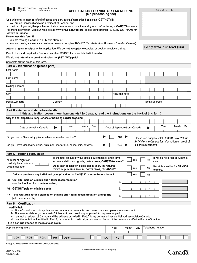 Canada Visitor Online 2006 2024 Form Fill Out And Sign Printable PDF 