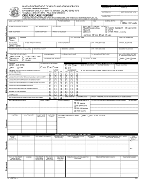  Disease Case Report 2011-2024