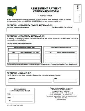  Payment Verification Letter 2009