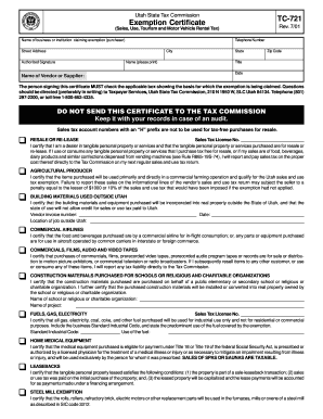 Tc721  Form