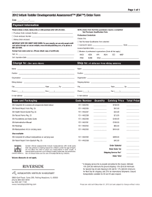 Toddler Assessment PDF  Form
