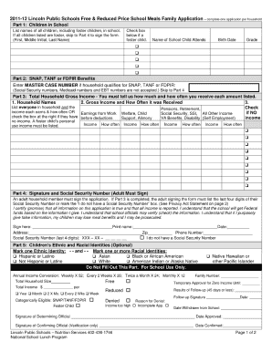 Lps Lunch  Form