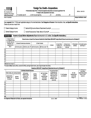 Form 1118