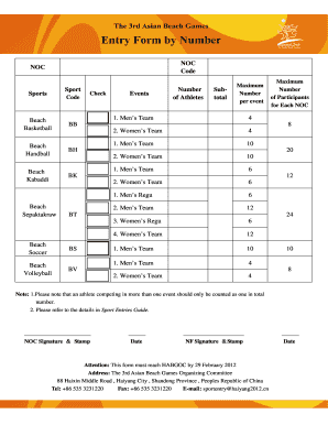 Junior Kabaddi Registration Form