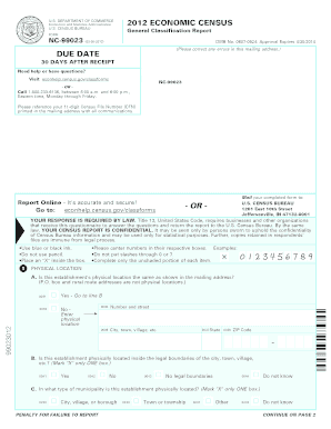 Econhelpcensusgovclassforms