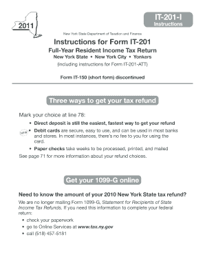 It201 Instructions  Form