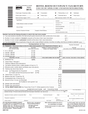 Nyc Htx Form