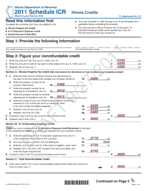 Icr Form