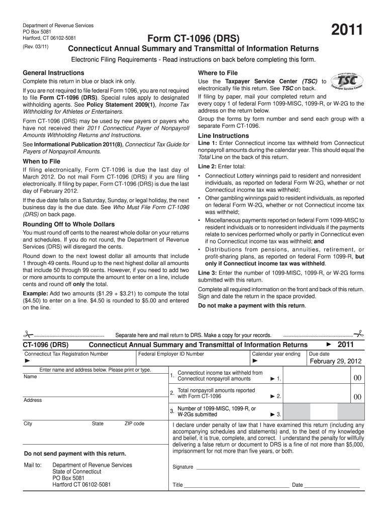  Ct 1096 Form 2020