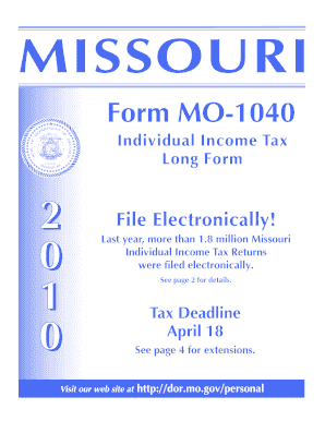 Form Mo 1040