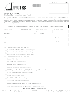  Nycers Org Forms 266 2011