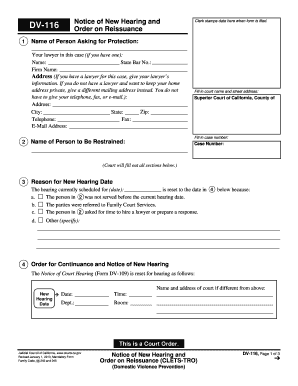  Dv Form 116 2020