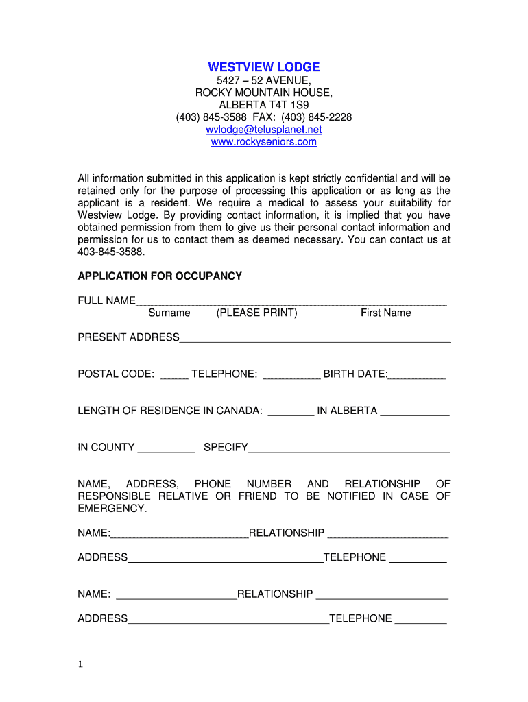 WVL APPLICATION COMPLETE1  Form