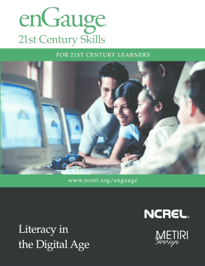 For 21ST CENTURY LEARNERS  Form