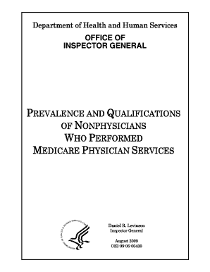 PREVALENCE and QUALIFICATIONS  Form
