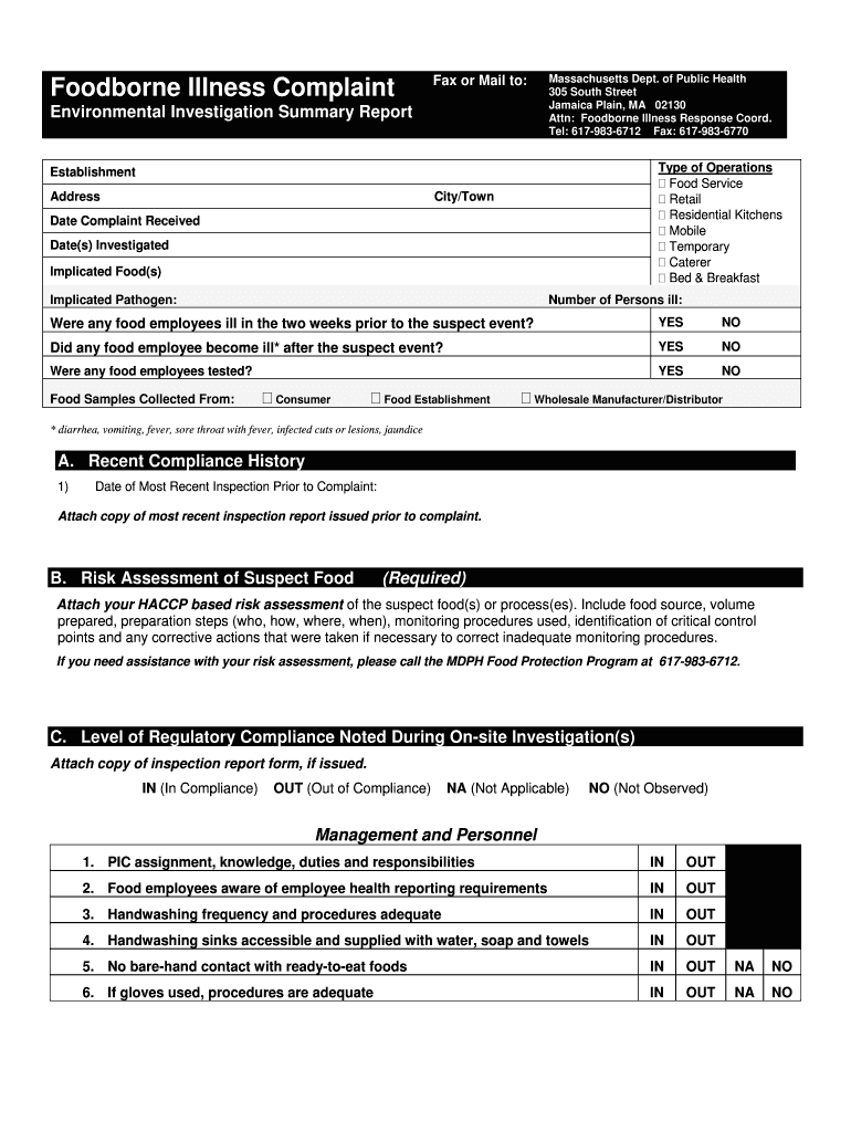 FBI Summary Reportdoc Manual 2 Mass  Form