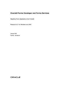 Oracle9i Forms Developer and Forms Services