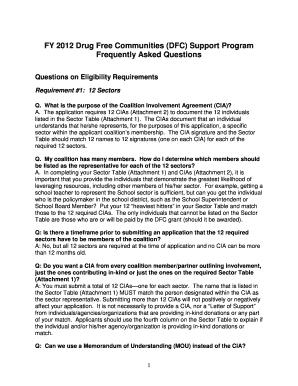 Download Frequently Asked Questions for This RFA in PDF Format Samhsa